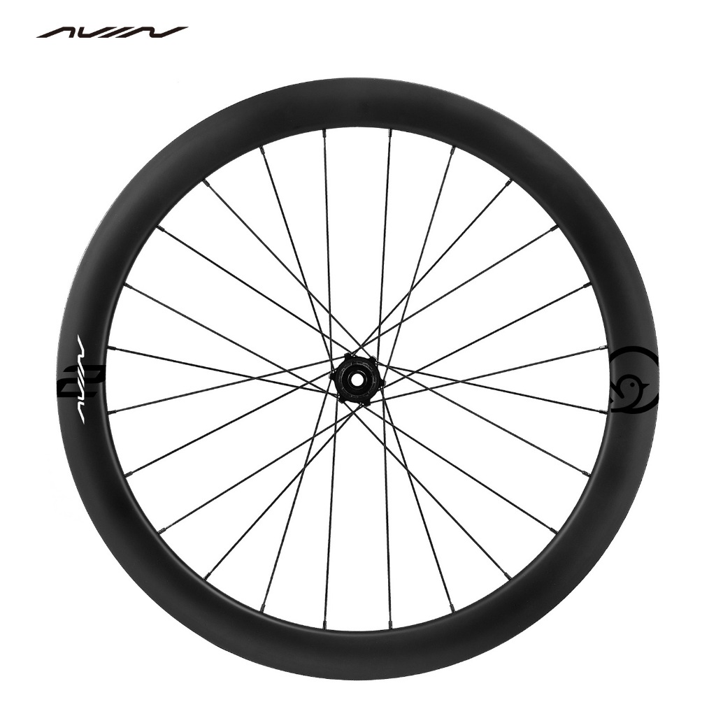 Avian CR2 DB Roda Karbon Rem Cakram 700C Wheelset Roda Sepeda Jalan Clincher Tubeless 2024