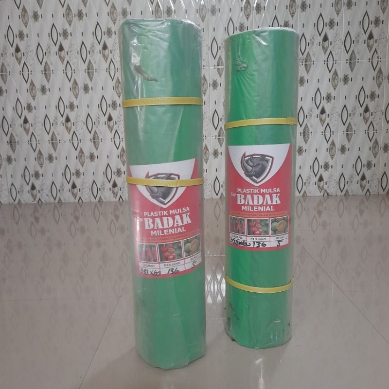 Badak Milenial Plastik Mulsa