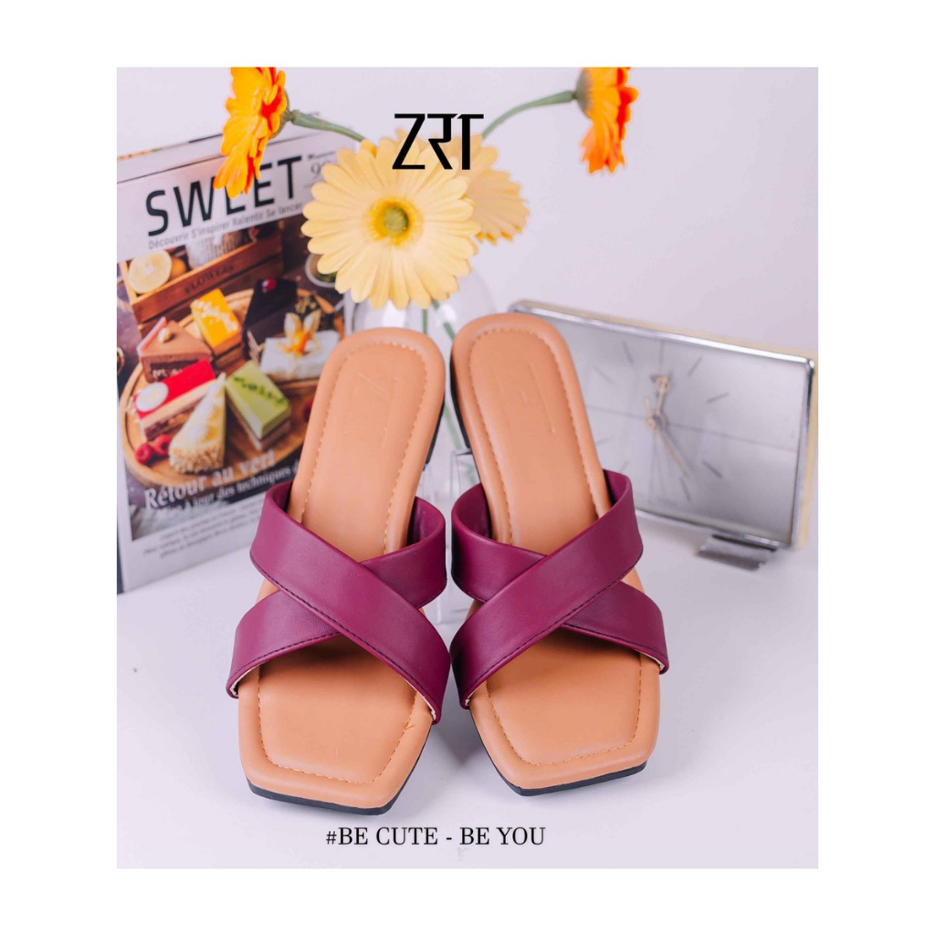 Sofia Sandal Wanita Flat/Teplek