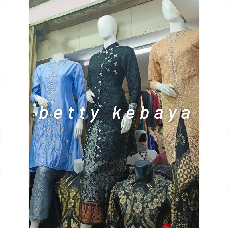 TERLARIS Betty kebaya Set Kebaya Brokat Nagita Kebaya Modern Kebaya Ibu Besan Kebaya kondangan