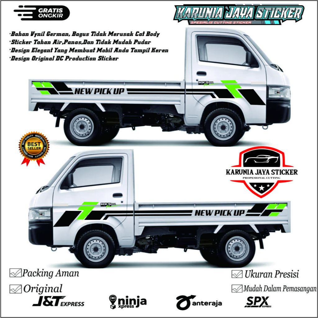 Stiker Carry Pick Up Terbaru Stiker Body Mobil Carry Pick Up