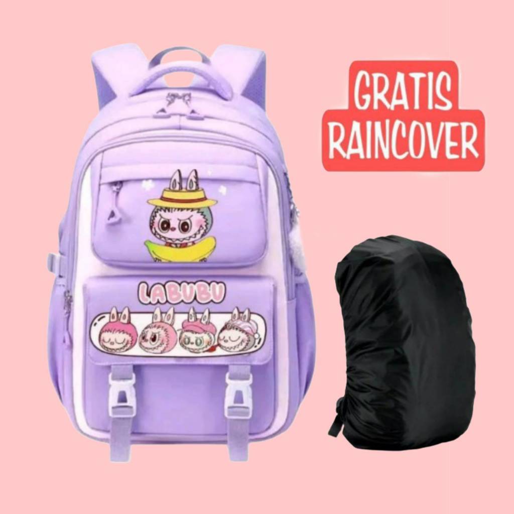 THICK CLOTH - Tas Ransel Backpack Tas Punggung Labubu Banana Harajuku Style