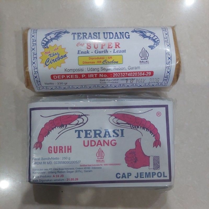 

Terasi Udang Khas Cirebon