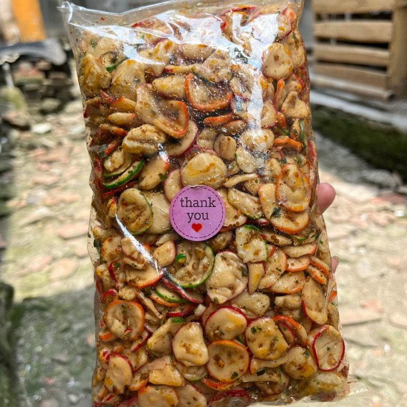 

1KG Kerupuk seblak Bantet Daun jeruk BINTANGSNACK14