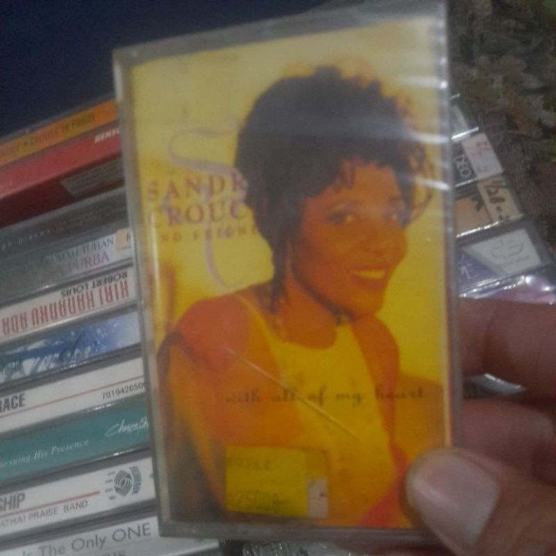 kaset pita rohani sandra crouch and evening segelan (K785)