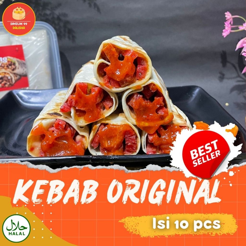 

Kebab ORIGINAL isi 10 pcs HALAL