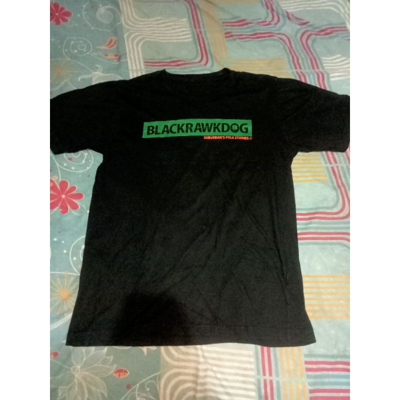 tshirt black rawk dog