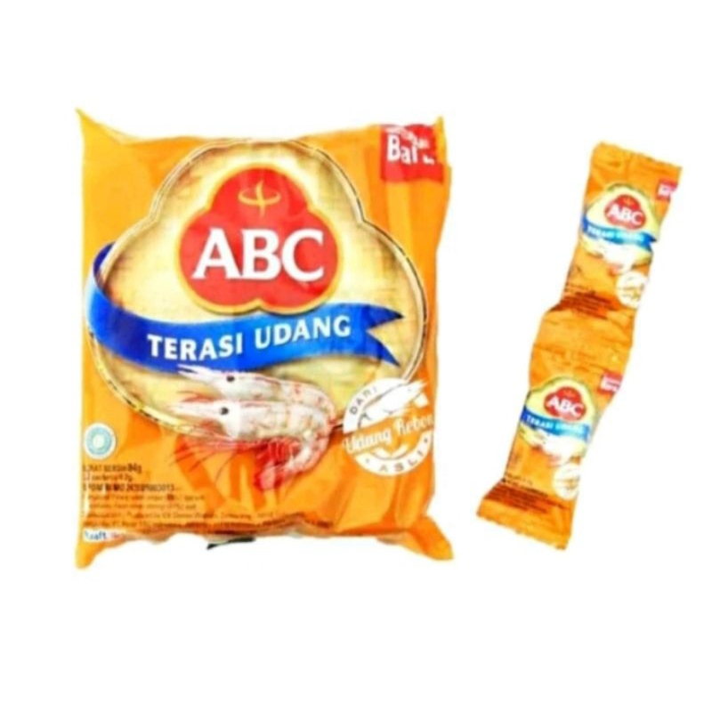 

terasi udang ABC 1 pack isi 20 pics