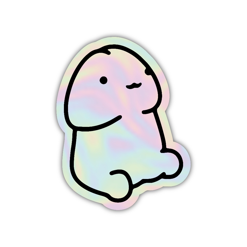 

Z297 sticker pulgar imutttttt aesthetic, stiker hologram satuan