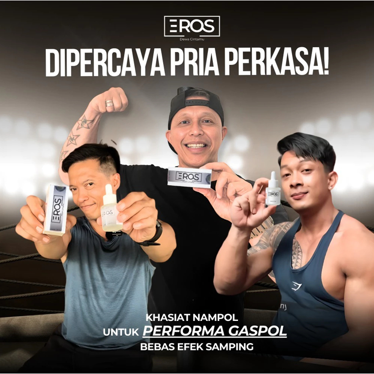 Eros Tetes Pria Perkasa Original - EREMAX Eros Dewa Cintamu - Original