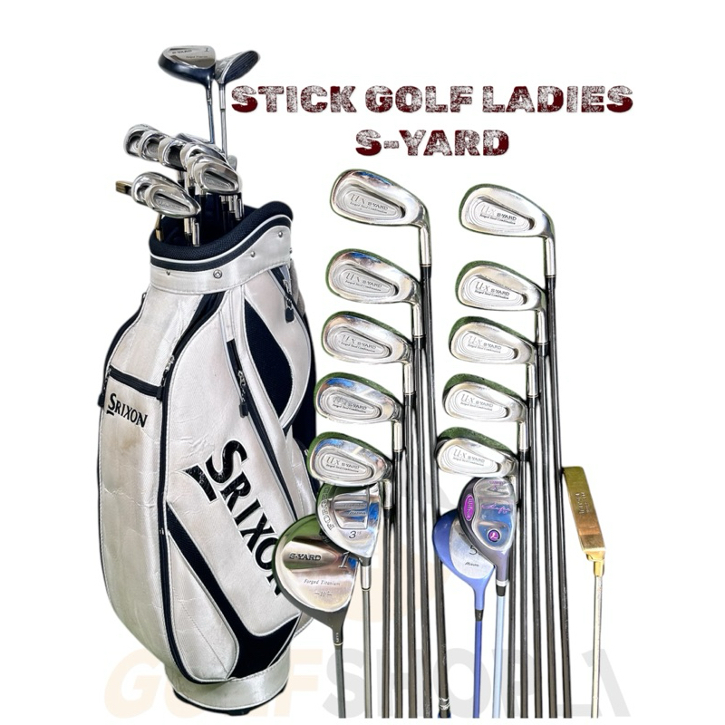 Stick Golf Ladies S-Yard Golf Second Original Fullset Bag Golf - Set Stick Golf Ladies