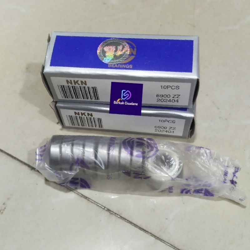 BEARING 6900 ZZ ( TUTUP BESI ) MERK NKN