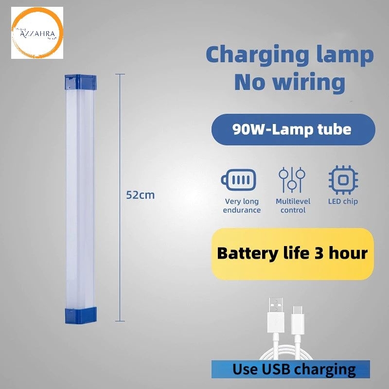 Lampu Emergency USB/Lampu Emergency LED/ Lampu Neon Led / Emergency lamp (Azzahratoserba22)