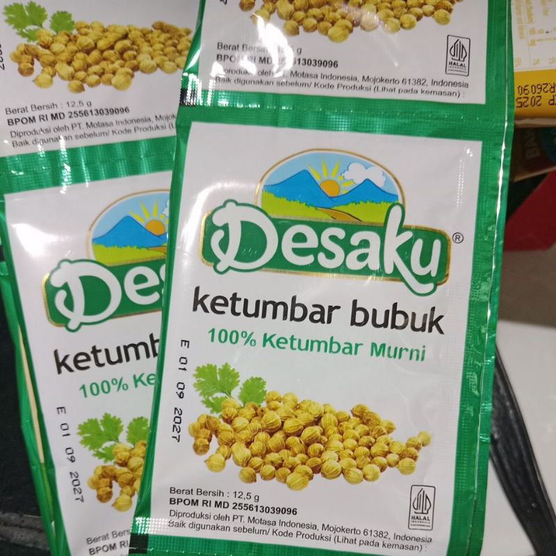 

[12 gram] desaku ketumbar bubuk ecer