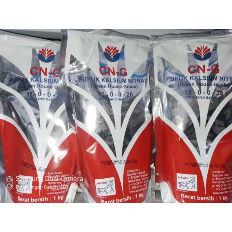 PUPUK CNG KALSIUM NITRAT 1KG