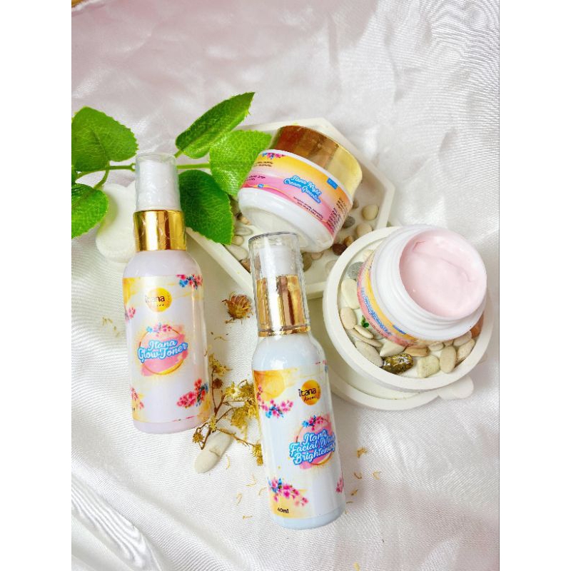 Itana Skincare Paket Wajah GreenTea (acne), itana paket wajah acne