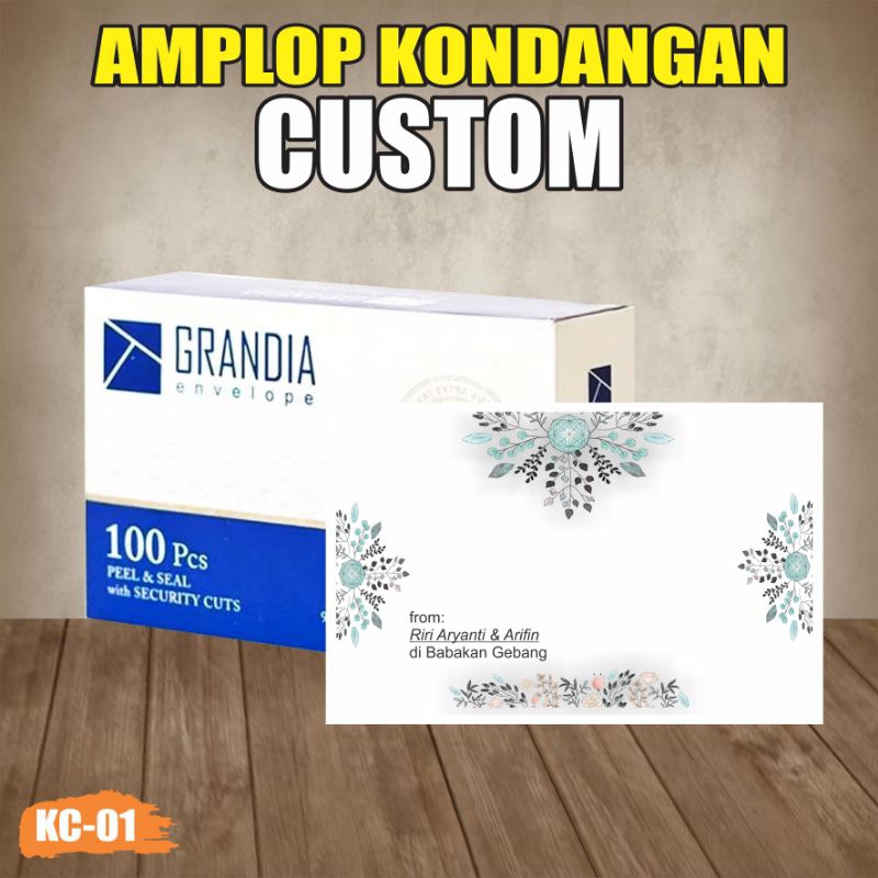 

Amplop Kondangan / Amplop Sumbangan / Cetak nama amplop / Amplop custom / Per 100 pcs
