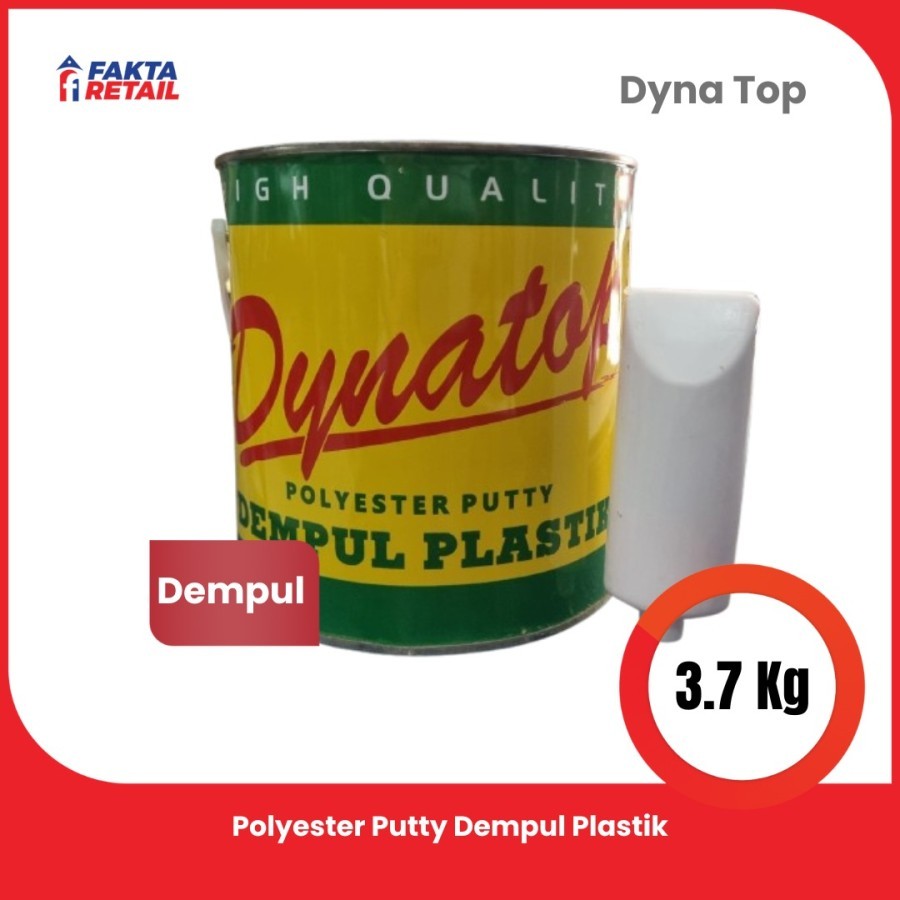 Dempul DYNATOP 3,7kg | Dempul Mobil, Kayu
