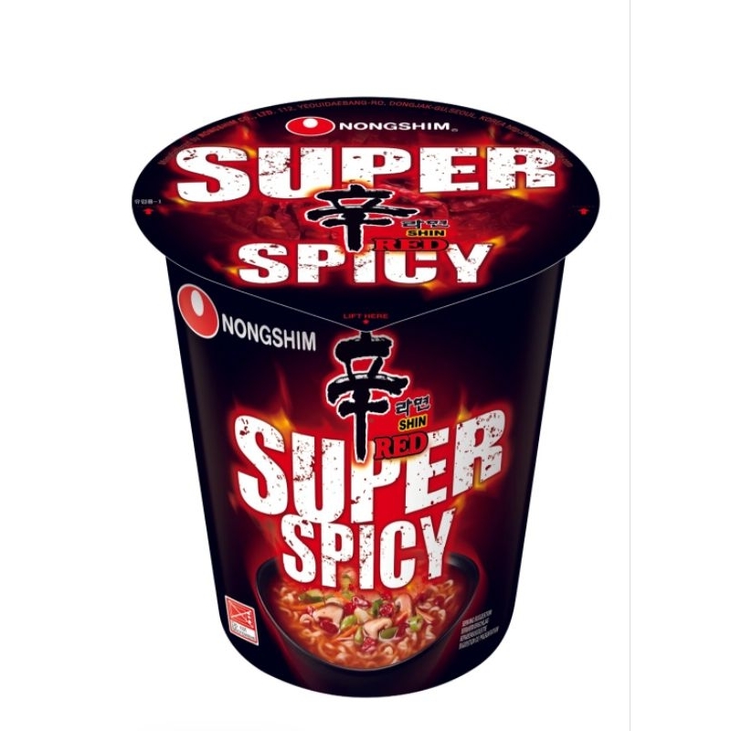 

CHUN - Nongshim Shin Red Cup Super Spicy 68gr Exp Mar 2025