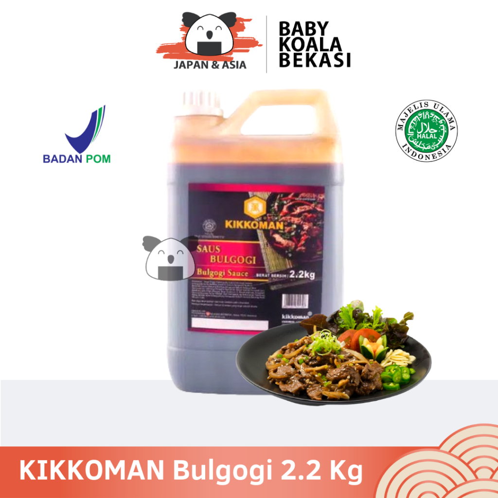 

KIKKOMAN Bulgogi Sauce 2,2 Kg Halal. - Bekasi