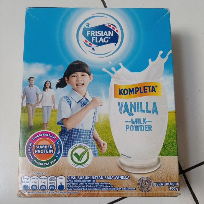 

FF Kompleta Rasa Vanila dan Cokelat 400gr