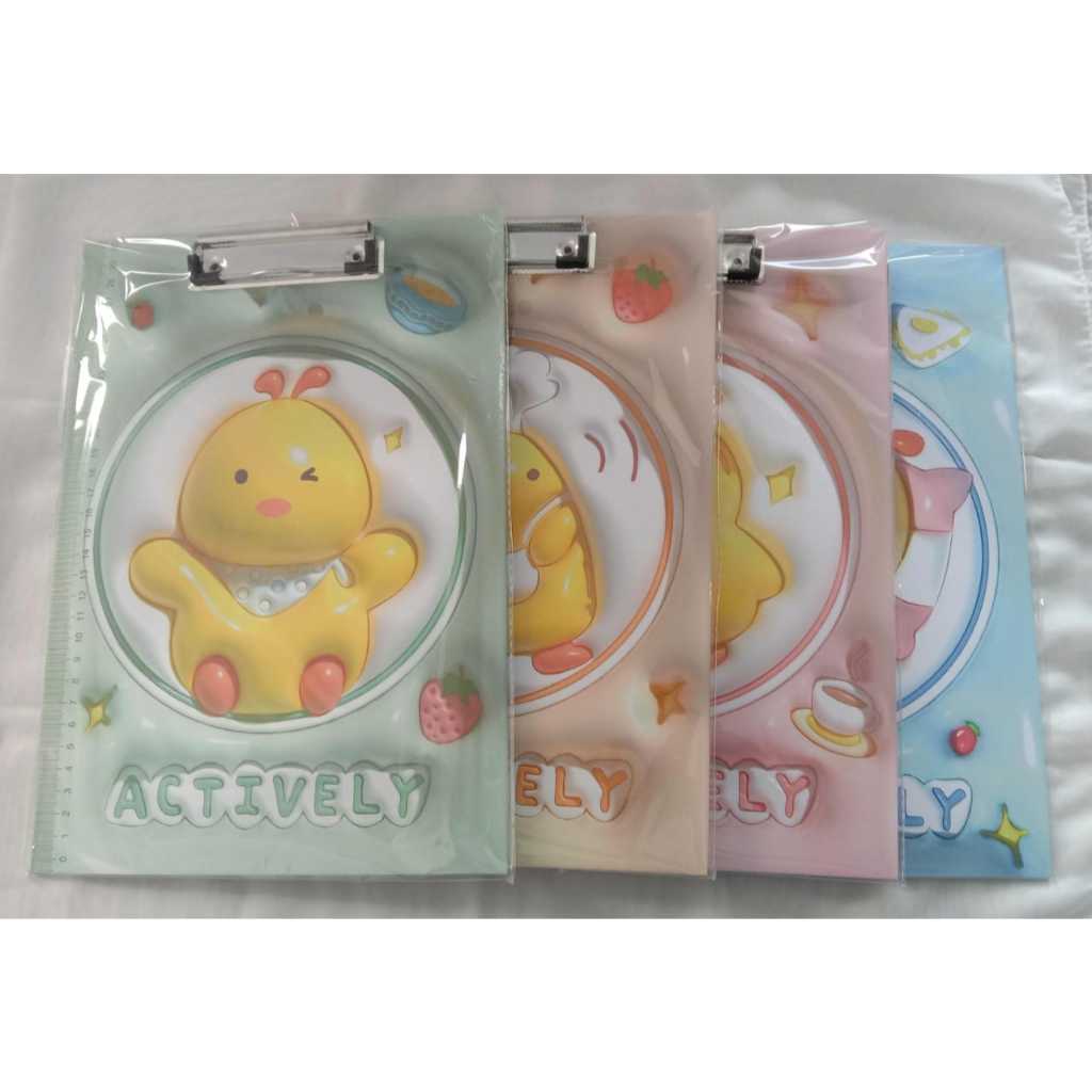 

Clip Board / Papan Jalan Vis-1 Ukuran A4 Desain Motif Lucu 1048