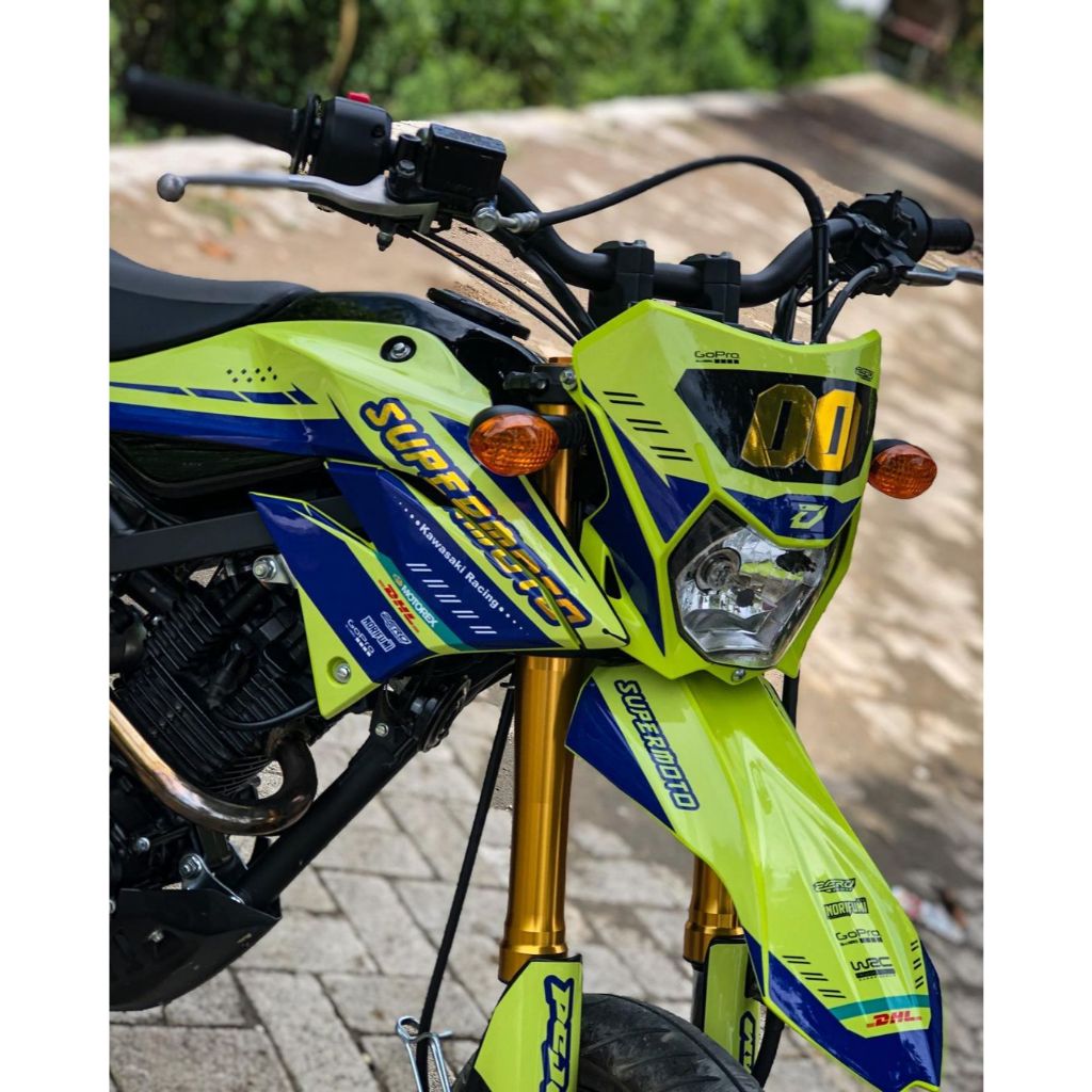 DECAL STIKER KLX DTRACKER  FULL BODY CUSTOM DESIGN
