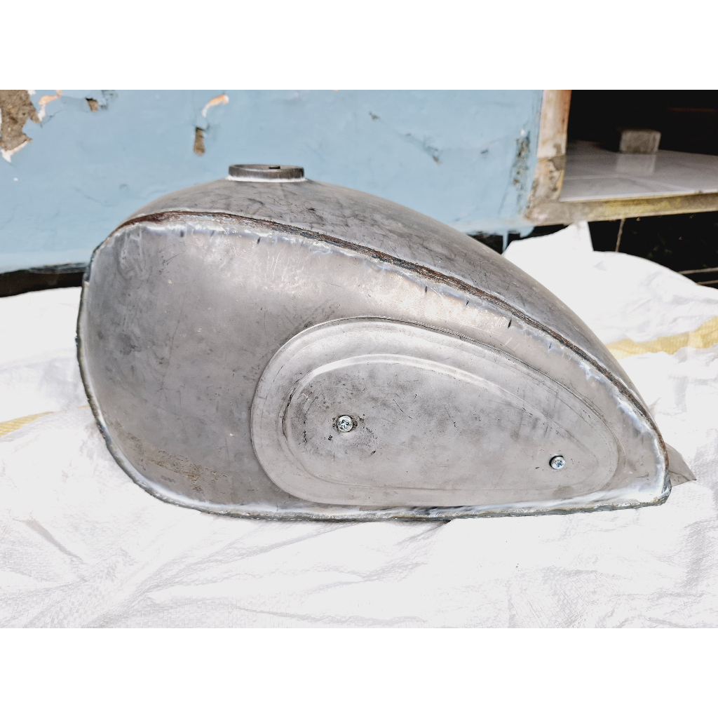 Tangki Motor Triumph Scrambler Japstyle Trail Cover Bobber Custom PNP Tiger Thunder Megapro Byson