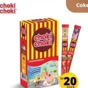 

Choki choki cokelat ( isi 20 stick)