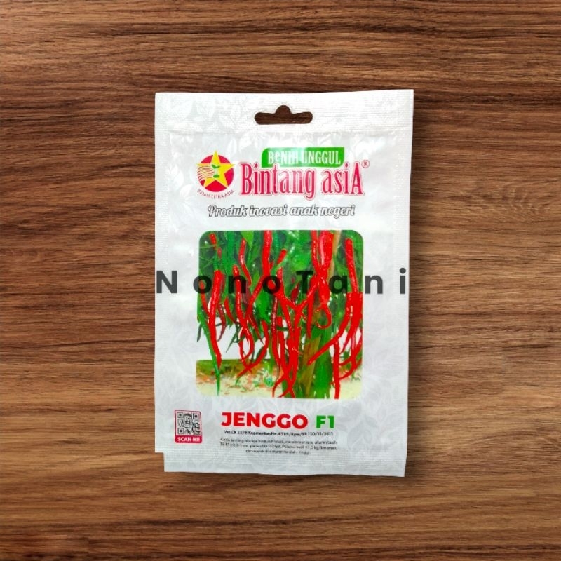 Benih Cabe Keriting Jenggo F1 - Bintang Asia