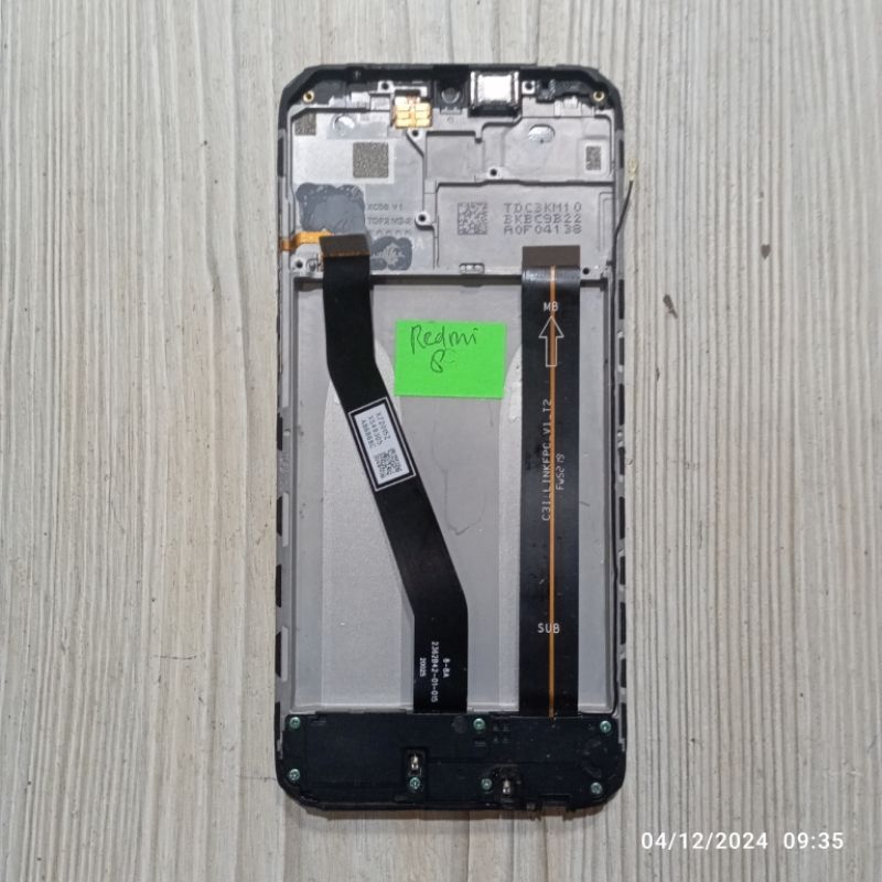 LCD Touchscreen Redmi 8 Orie Copotan