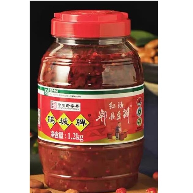 

鹃城牌红油豆瓣酱1.2kg瓶装 dou ban jiang juancheng 1.2kg