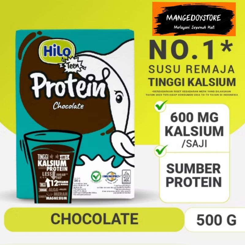 

HiLo Teen Coklat 500gr - Susu Tinggi Kalsium - Usia Remaja 13- 19 Tahun
