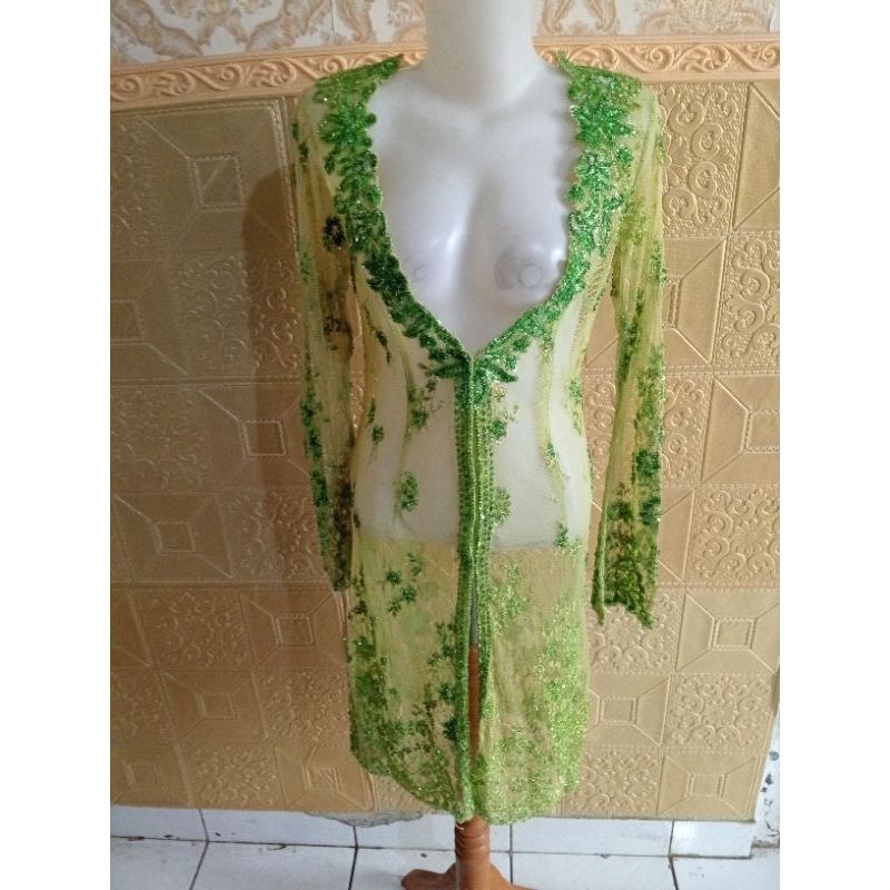 kebaya Hijau second ukuran S