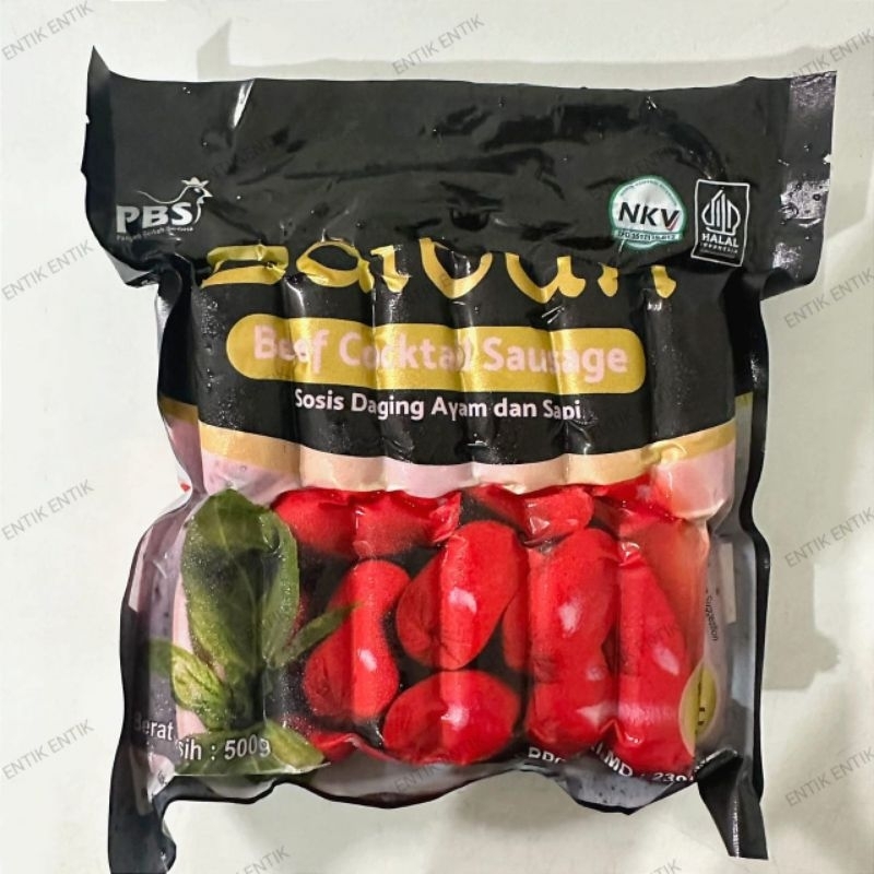 

Zaitun Sosis Beef Cocktail 500gr Sausage