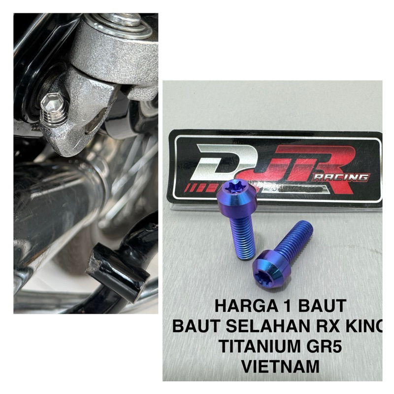 BAUT SELAHAN KICK STARTER RX KING RXKING TITANIUM GR5 original VIETNAM