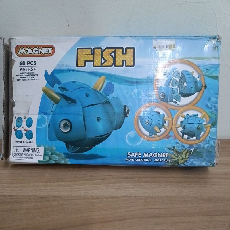 Fuzzle Ikan magnet