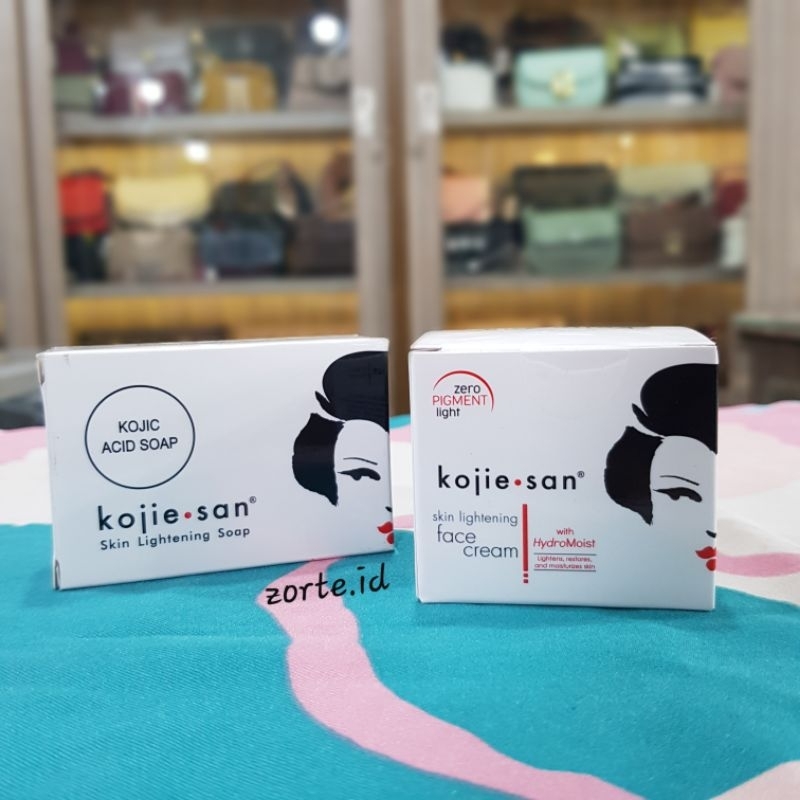 [ KOJIESAN ] Lightening Paket 2 Macam (Cream + Sabun 65gr)