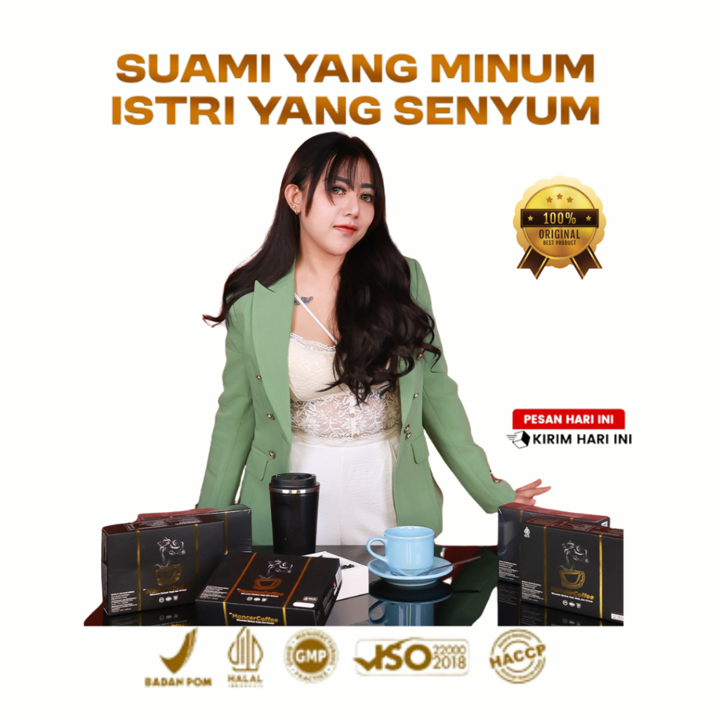 

NF MNCRCoffee Kopi Minuman Ekstrak Ginseng Untuk Pria Halal BPOM ORIGINAL