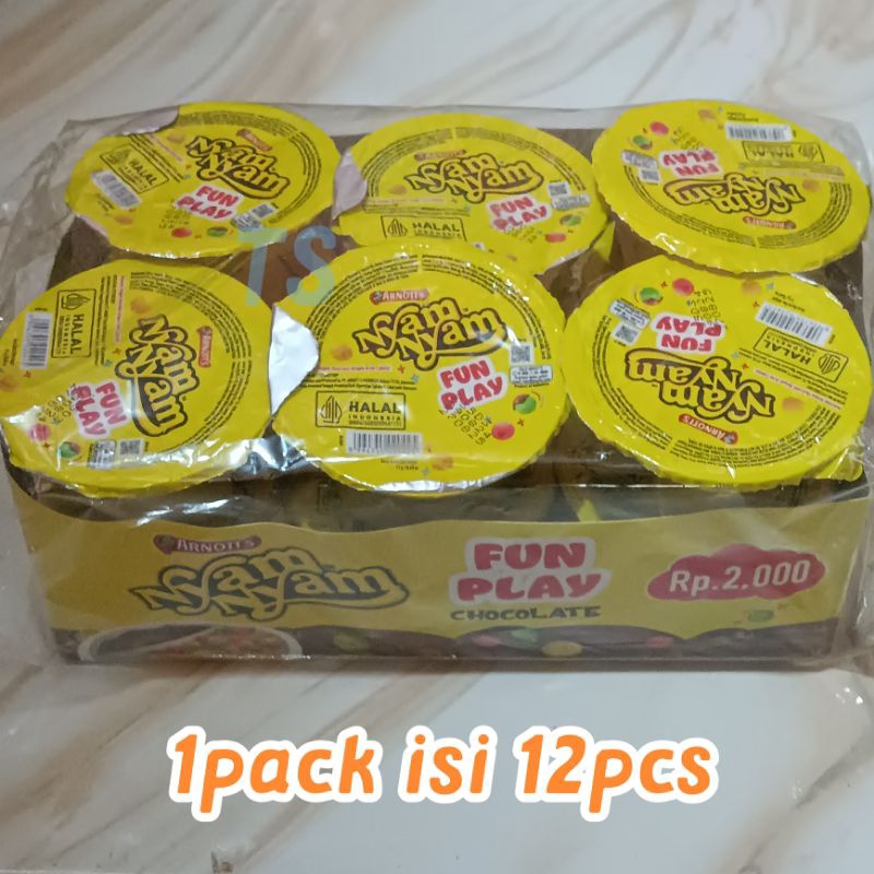 

Nyam-Nyam Fun Play Chocolate 1 Pack Isi 12 Pcs