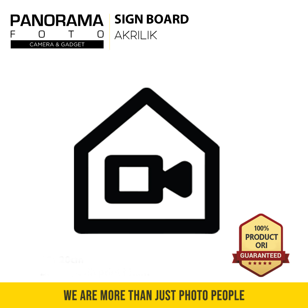 

Papan Tanda CCTV Sign Board Akrilik Custom Acrylic Tempel Signage Dinding