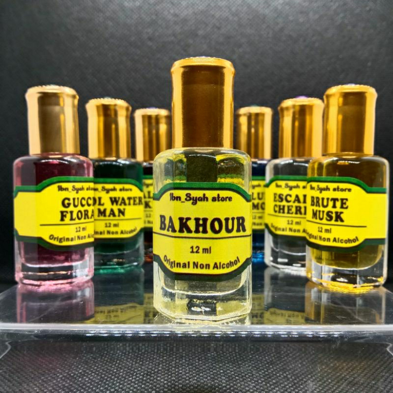 PREMIUM AWET minyak wangi bakhur 12 ml parfume non alkohol