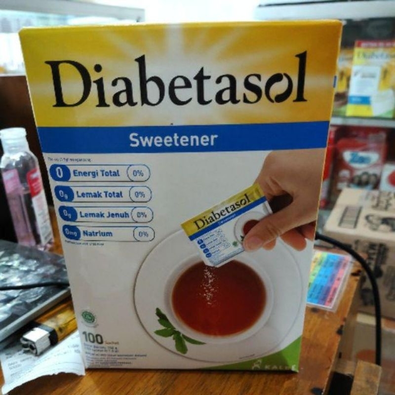 

Diabetasol sweetener isi 100sachet