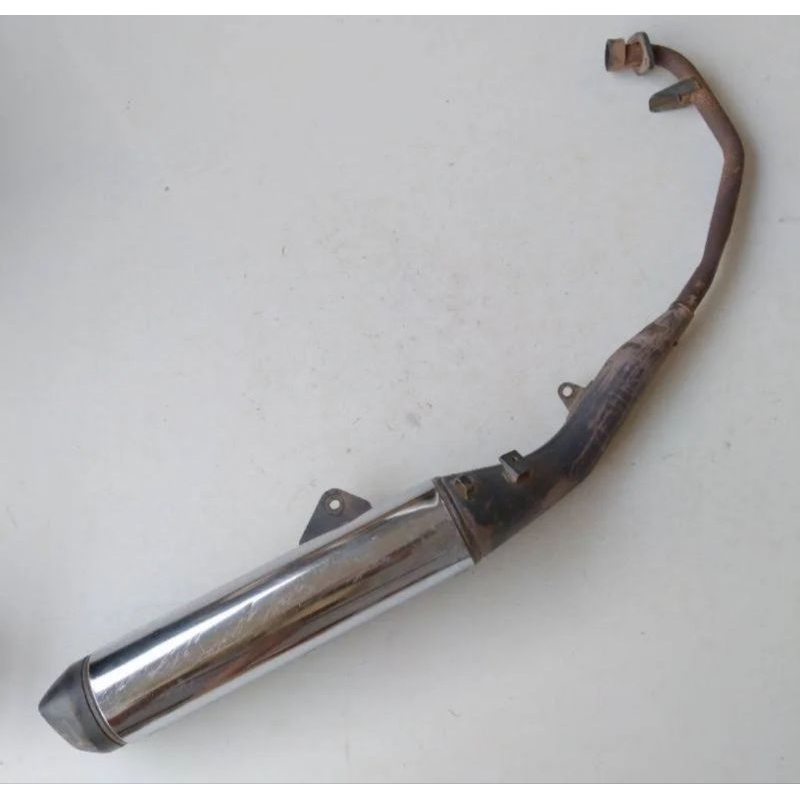 knalpot standar Honda Sonic original seken