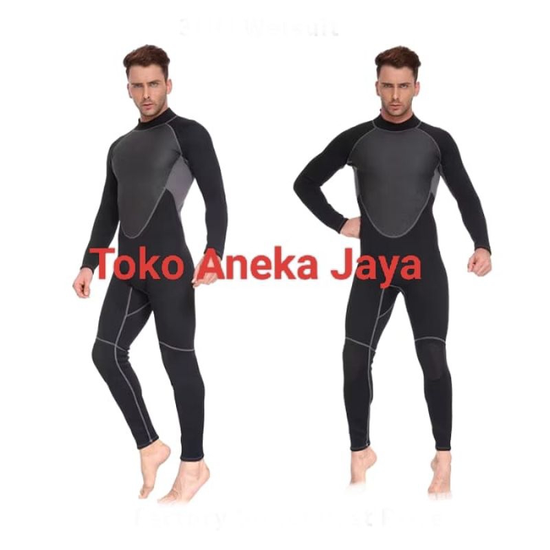 Wetsuit Pria Neoprene 3MM