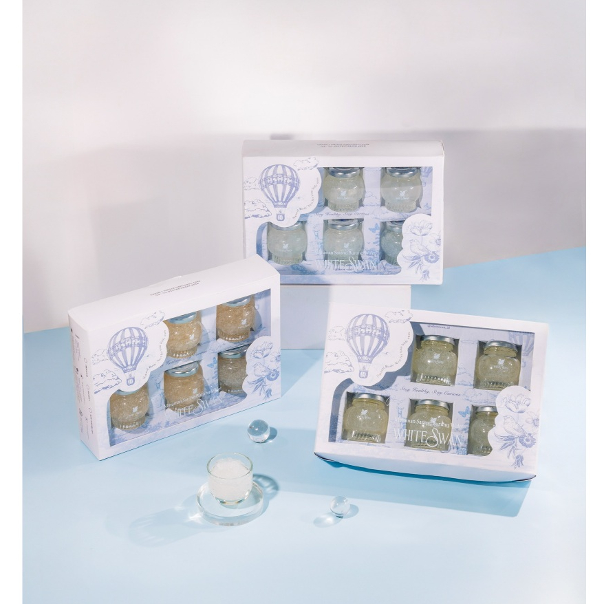 

BABYSET PREMIUM QUALITY - Minuman Sarang Burung Walet Ready To Drink WhiteSwan Bird Nest