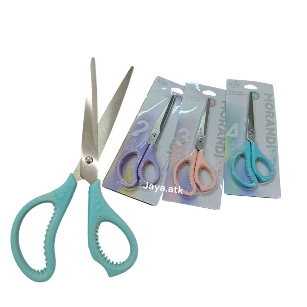 

GUNTING KERTAS SERBAGUNA 20 CM BESAR WARNA PASTEL XIDA XD-239 SCISSORS