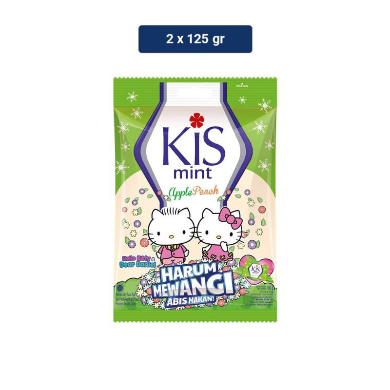 

Kis Mint Apple Fresh Permen 2 x 125 gr