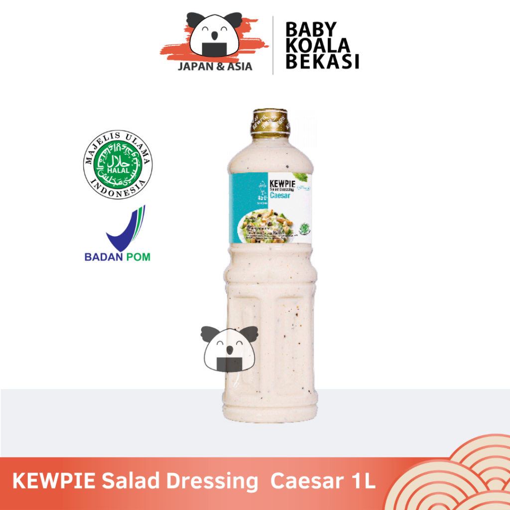 

KEWPIE Salad Dressing Caesar 1 liter │ Saus Salad Caesar - Bekasi
