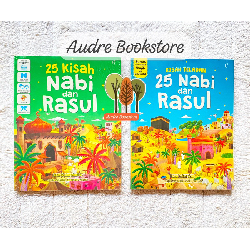 [ORIGINAL] Mizan : 25 Kisah Nabi Dan Rasul - Kisah Teladan 25 Nabi Dan Rasul - Buku Cerita Anak Isla